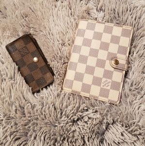 SOLD! Louis Vuitton Agenda PM and Key Holder